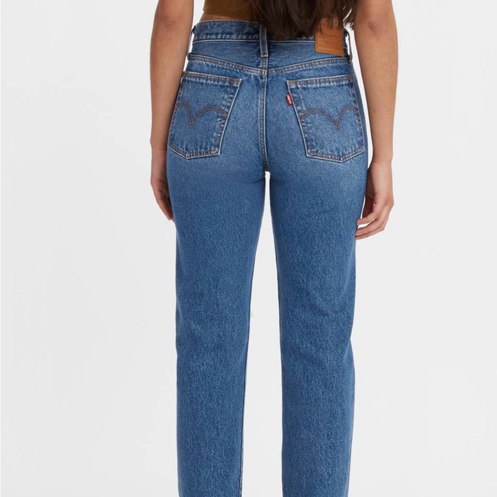 Levi's Blue Straight Leg Women's Jeans